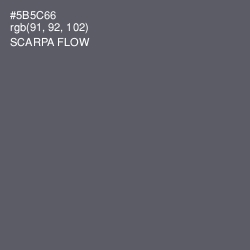 #5B5C66 - Scarpa Flow Color Image